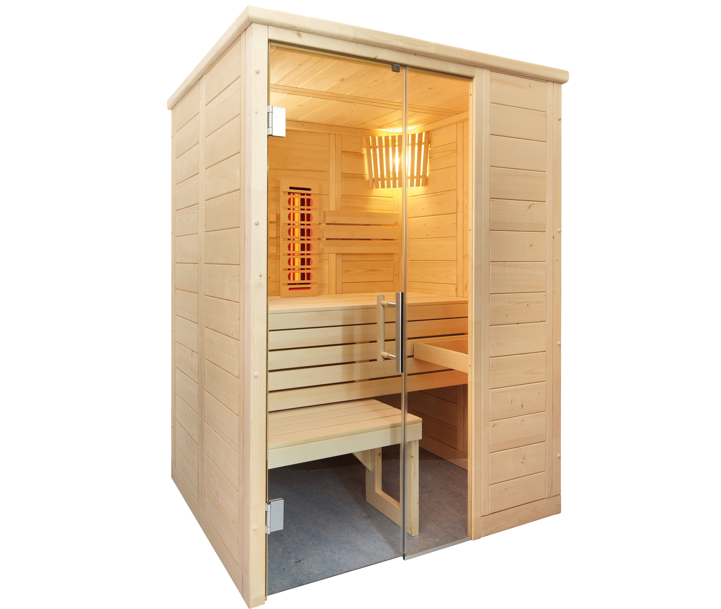 harvia-alaska-mini-infra-innensauna-160x110cm-fichte-2-pers image 1