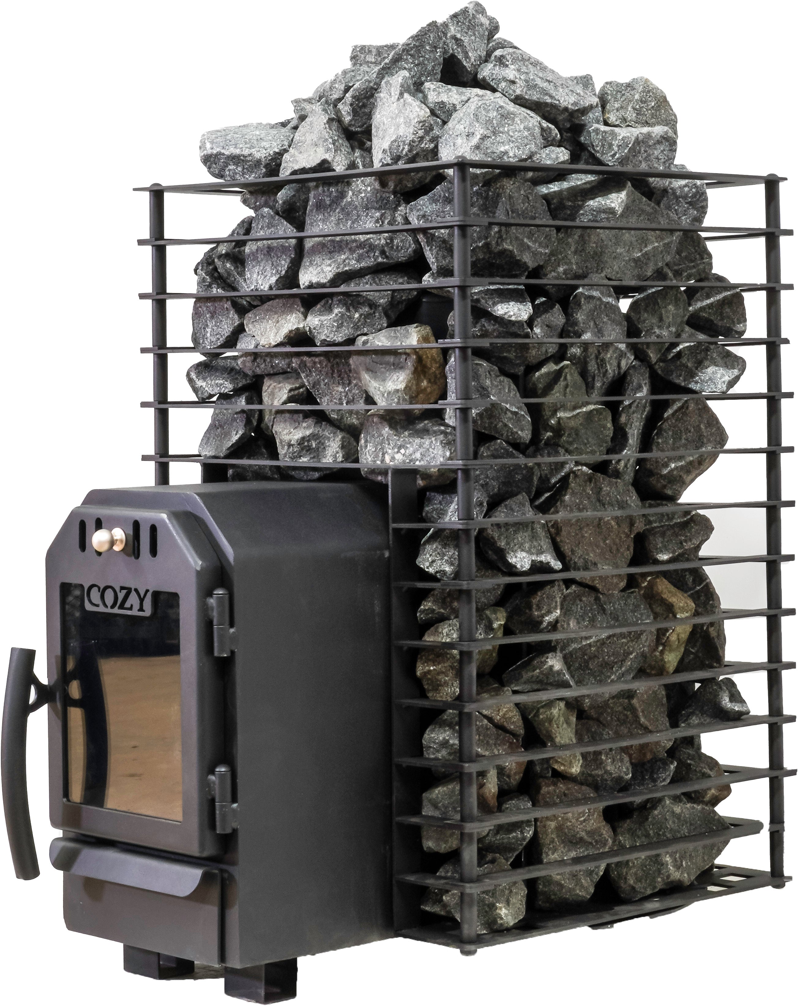 cozy-12-quattro-tw-holzofen-11-5-kw-schwarz-komplettset image 2
