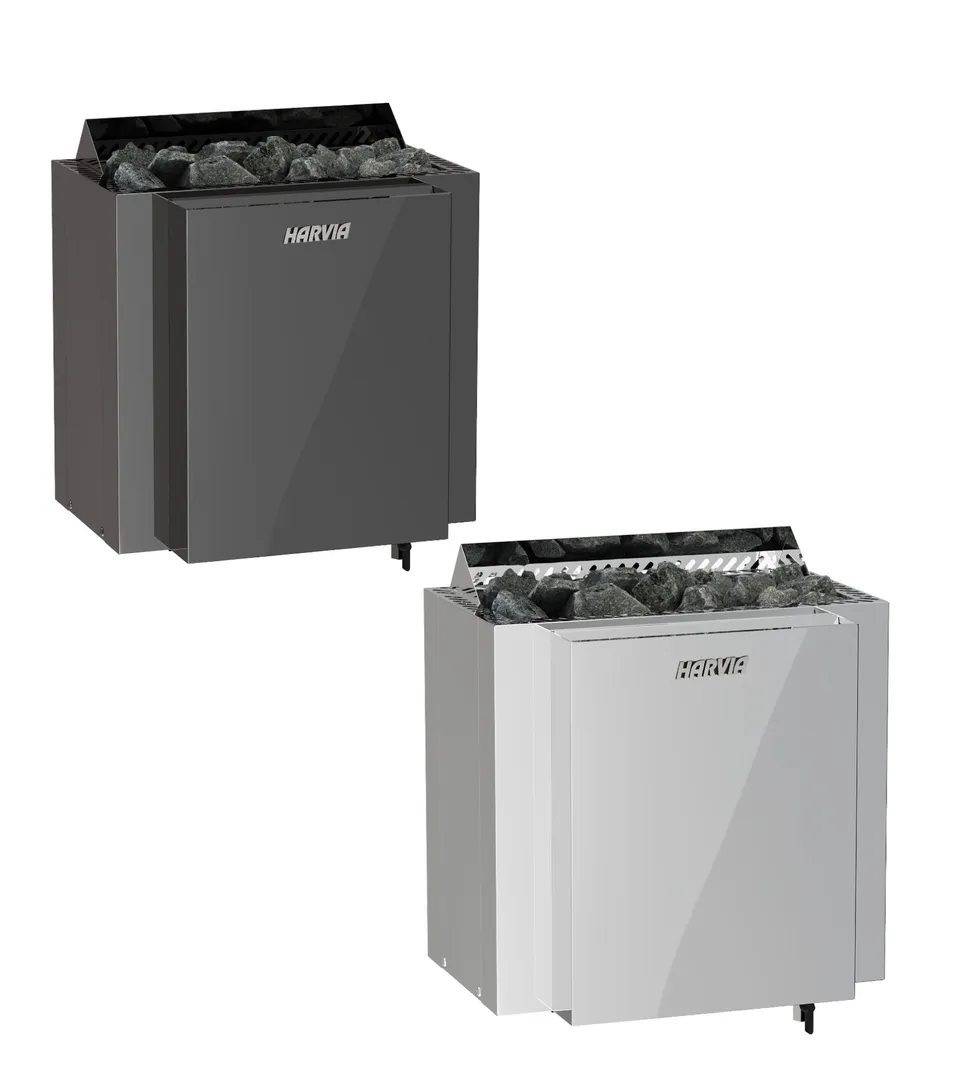 harvia-qubic-combi-saunaofen-9-kw-black-steel-mit-verdampfer image 1