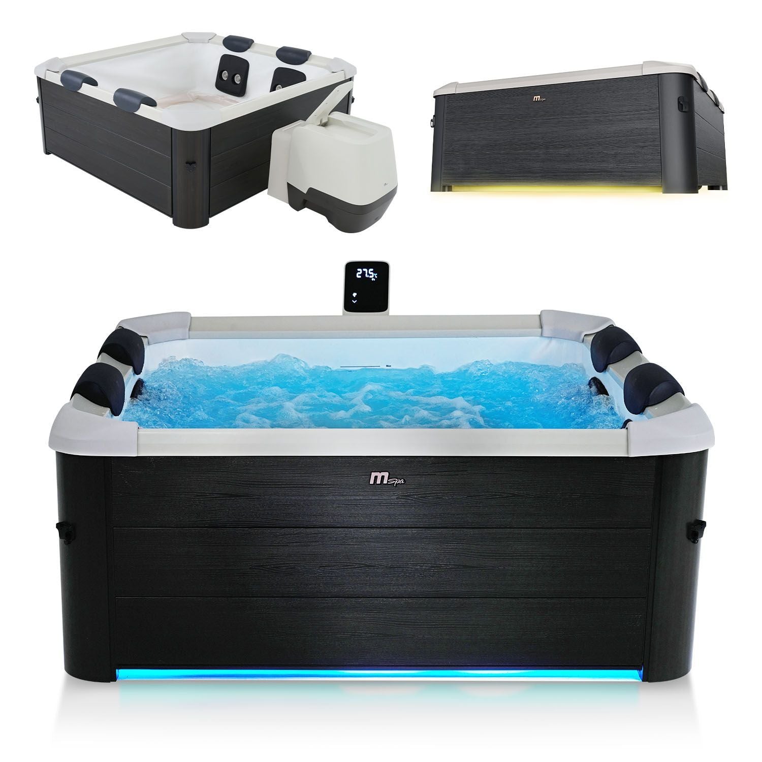artsauna-oslo-plus-whirlpool-6-personen-led-1150-l image 2