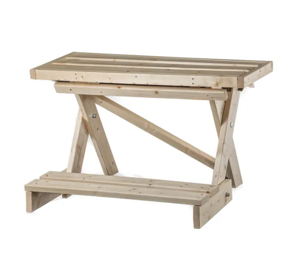 savotta-tent-bench-saunabank-holz-klappbar-99-cm-2-personen image 1