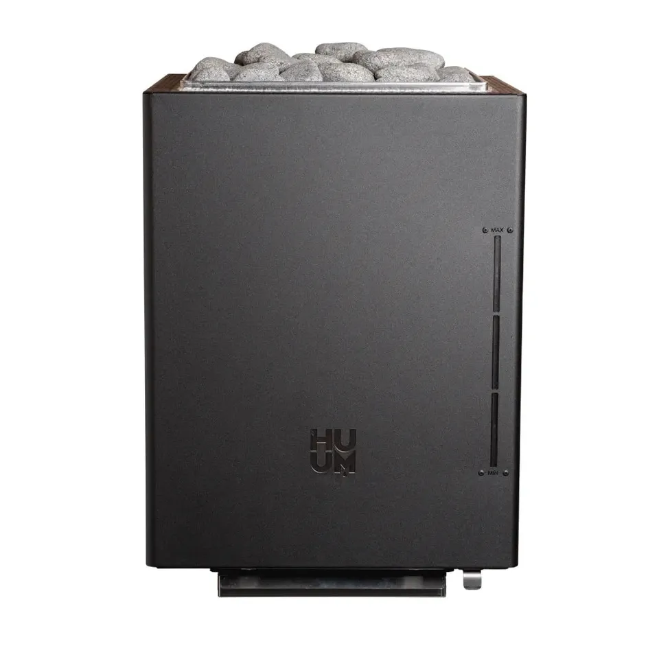 huum-core-wall-combi-bio-saunaofen-9-kw-schwarz-verdampfer image 1